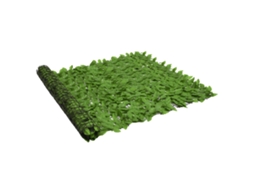Vidaxl Tela De Privacidade P/ Varanda C/ Folhas 300x150 Cm Verde
