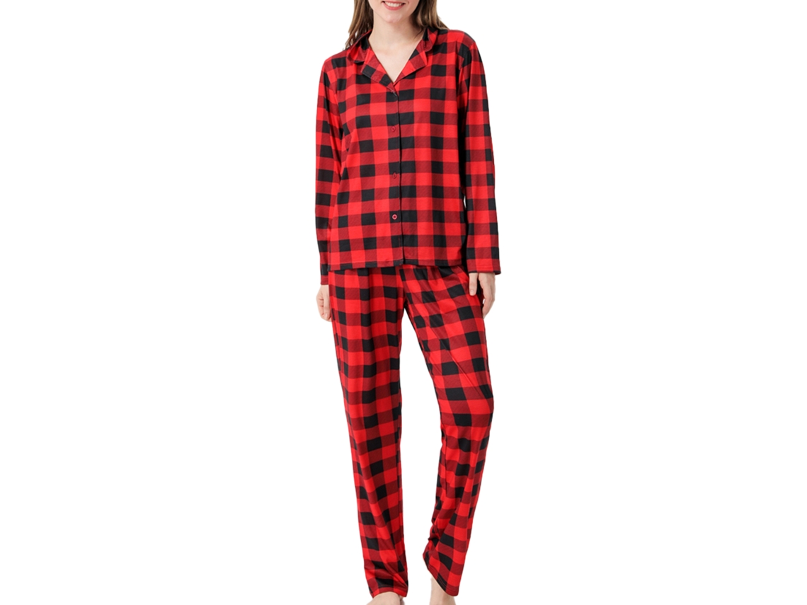 Laxiscreed Pijama De Natal Para Crianças 4-5 Anos Com Manga Longa, Estampa Divertida E Aquecido