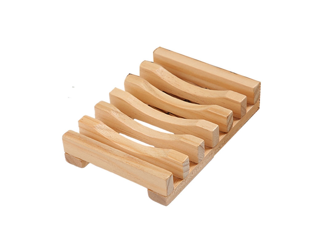2 Jaboneras Originales De Madera. Este Es El Color De Madera Original.