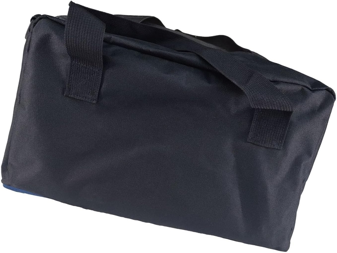 Organizadores espaçosos para bolsas de trabalho com zíper, feitos de materiais duráveis e resistentes ao desgaste. Ideais