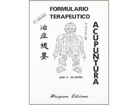 Livro Formulario Terapéutico De Acupuntura de Juan R. Villaverde (Espanhol)