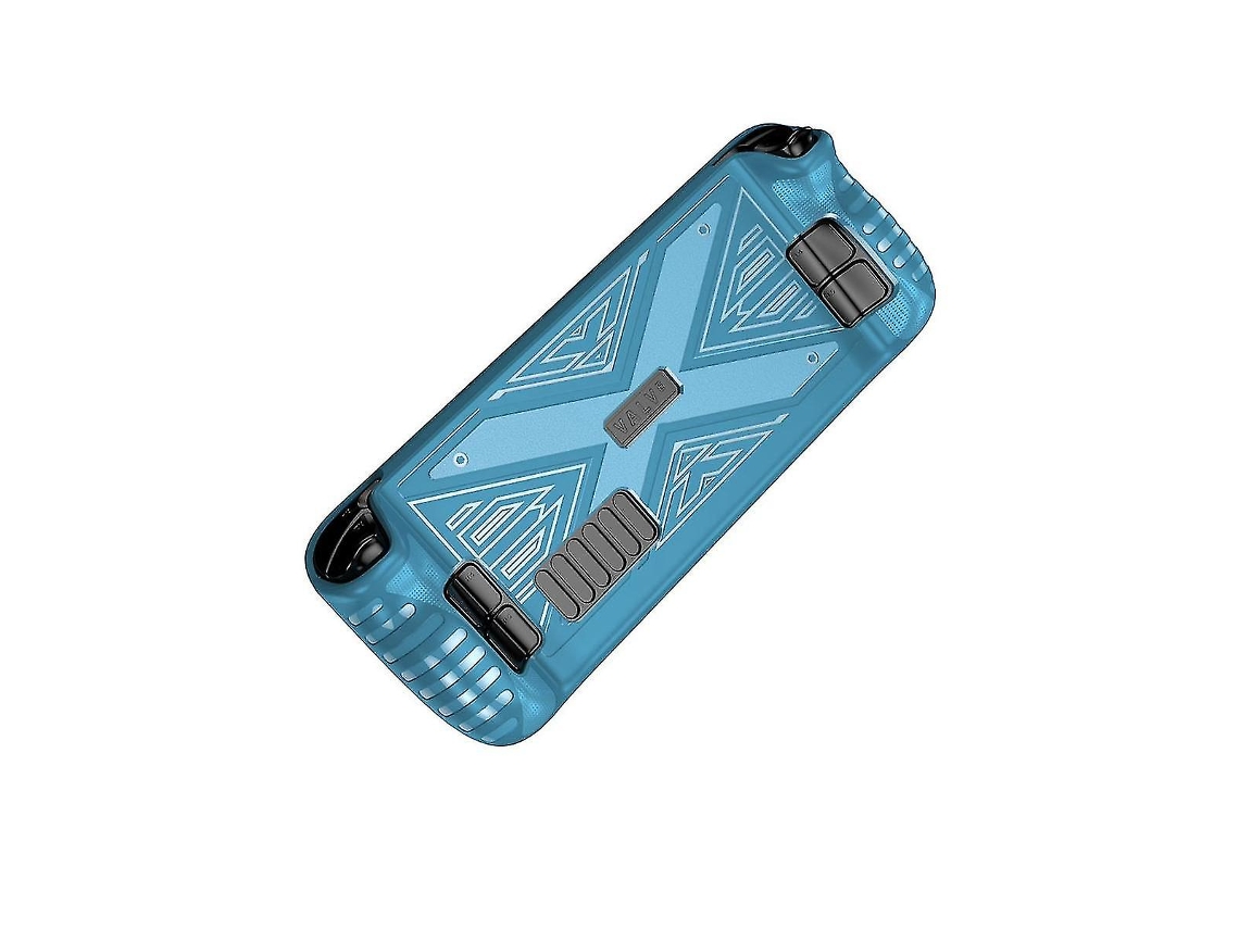Capa Protetora de Tpu para Console de Jogos, Capa Protetora Macia e Antirrisco para Pele BRILVIBERA (azul)