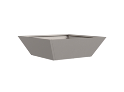 Conjunto 5 Decoração Para Jardim Vidaxl Castanho Aço (50 X 50 X 15 Cm)