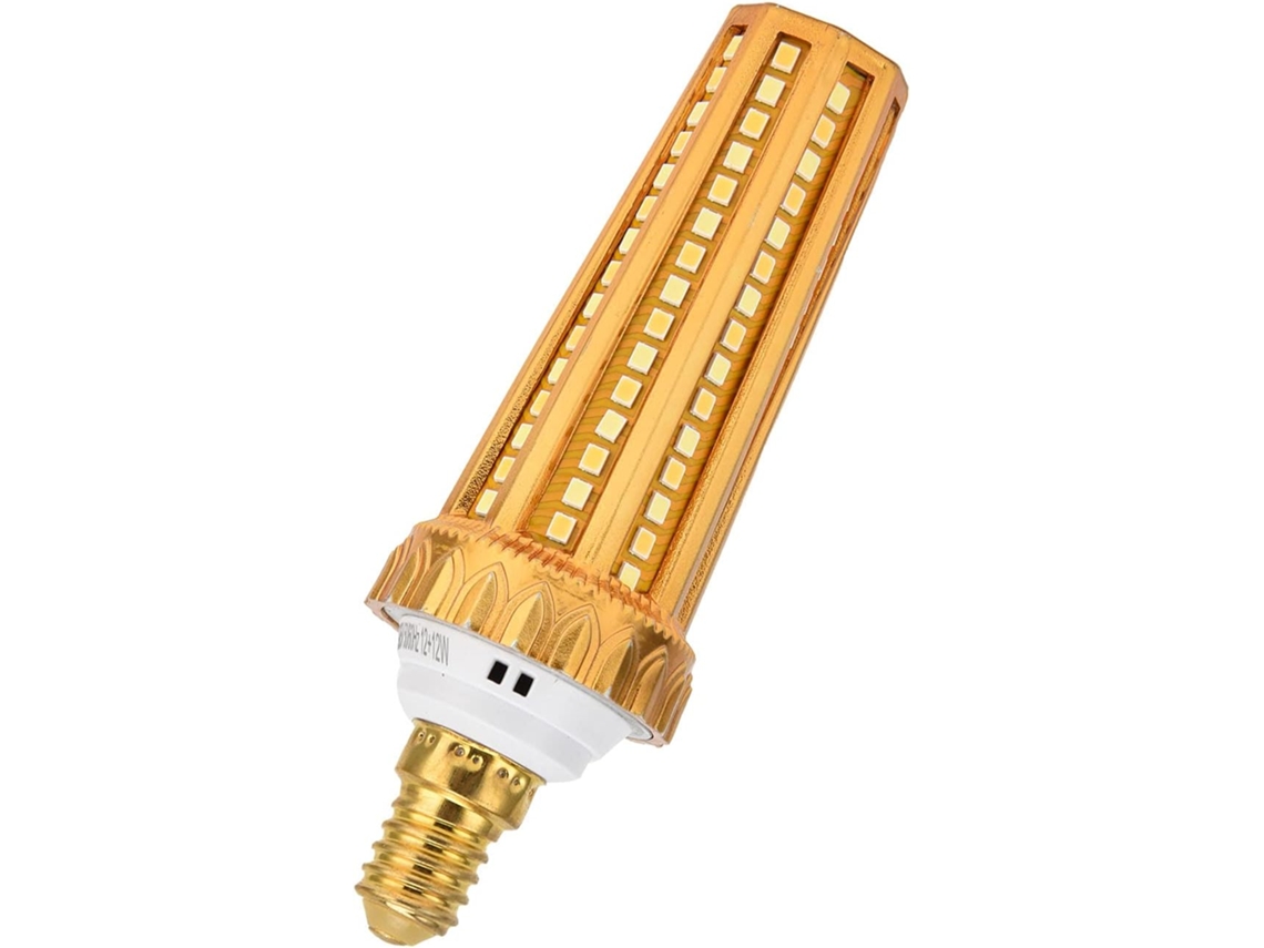 Conjunto De 4 Lâmpadas Led Tipo Milho Acouto E14 2835, 3200lm, 17w, Para Lustres E Luminárias De Mesa Compatível Com