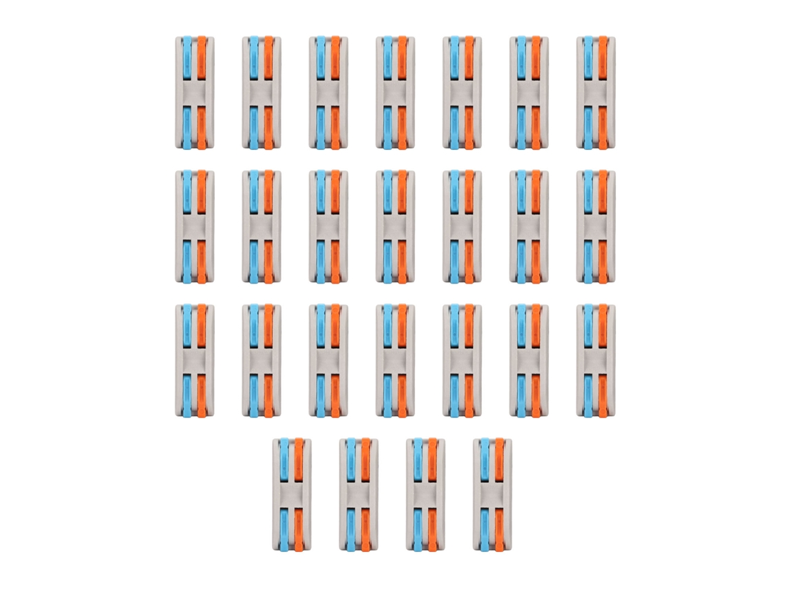 Conectores LAXISCREED 4 Portas Rápidas 25pcs