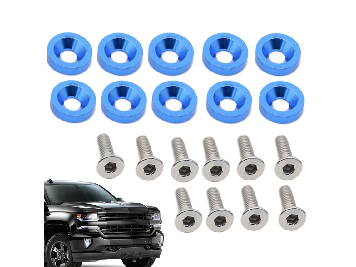 Parafusos para suportes de placas de matrícula, fixadores para suportes de placas de matrícula.