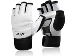 Luvas Para Treino De Saco De Pancadas, Luvas De Taekwondo E Karatê Para Luta, Artes Marciais, Boxe, Brancas, Tamanho M Brilvibera