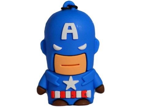 Pendrive 32gb  Cap. América Usb 2.0pe