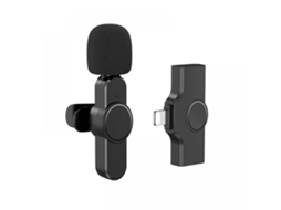 Microfone Sem Fio Para Iphone Ipad, Mini Microfone, Microfones Fio, De Lapela Encaixe Aquaforge