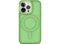 Capa JUST IN CASE Magsafe iPhone 15 Pro (Outlet Grade A - Verde Claro)