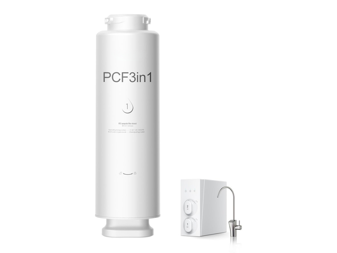 Filtro Composto Pcf Para Sistema De Filtragem De Água Sob Bancada Tekmaquinas