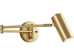Dobrável Creative Decorative Wall Light with Quente Light of 5W BRILVIBERA (cobre)