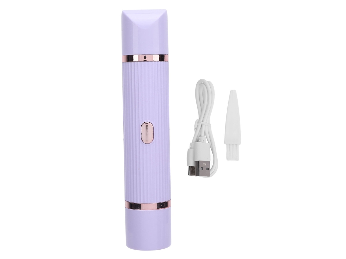 Tijera Eléctrica Dual Para Mujer Bikini Pelo Morado