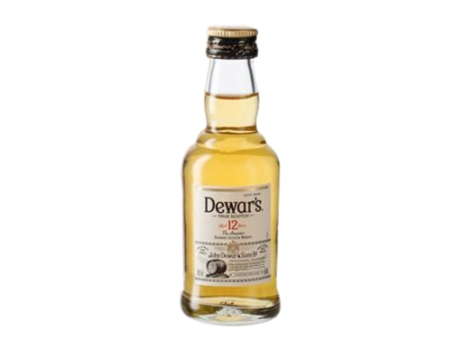 Whisky Blended DEWAR'S White Label Garrafa Miniatura (0.05 L - 10 Unidades)