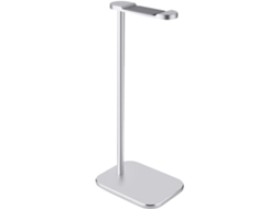 Support De Casque Pour Ordinateur De Bureau Et Jeu Argenté 105 X 82 X 250 Mm