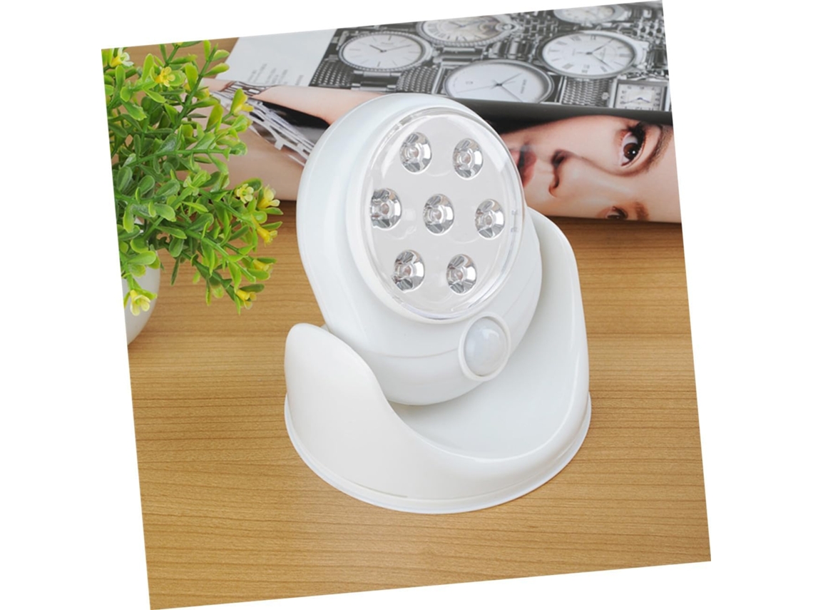 Luz Noturna Led Ukcoco Com Sensor De Movimento, Rotação 360° E Cabeça