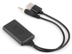 Adaptador Aux Bluetooth, Receptor Aux Para Carro Com Bluetooth 5.0, Cabo