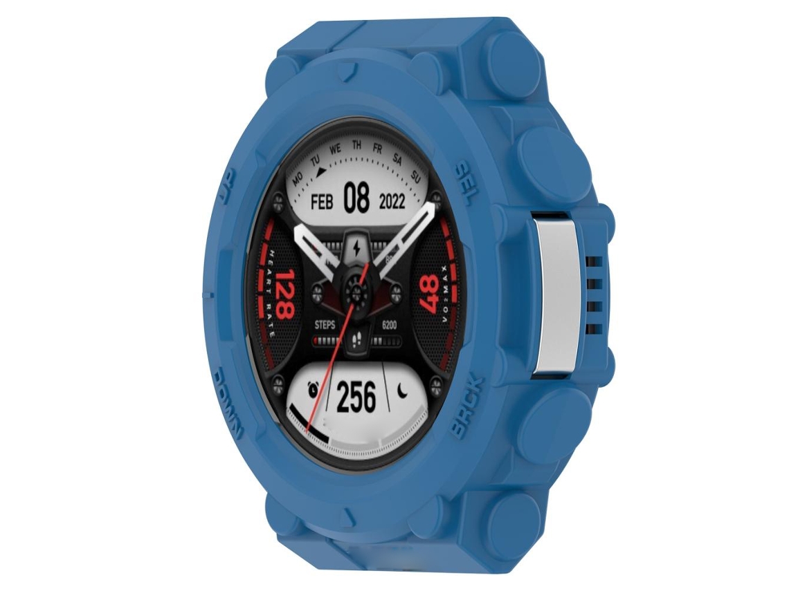 Mali capa de Proteção em Tpu para Amazfit T rex 2 Bumper Anti impacto Acessório para Smartwatch
