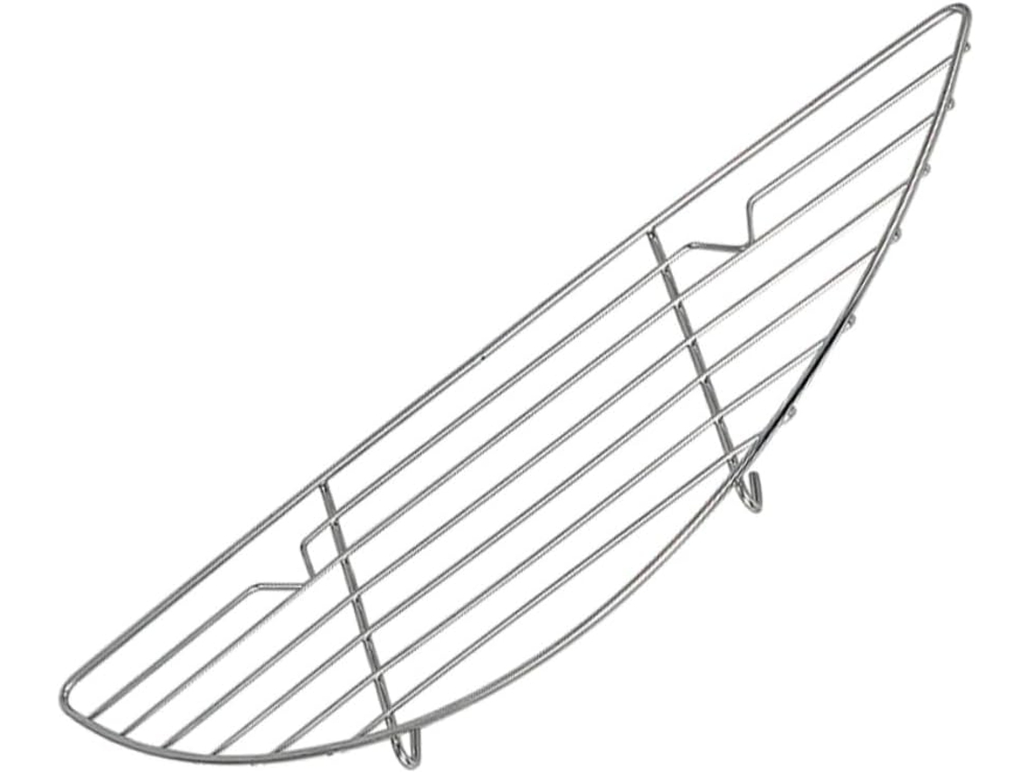 Escorredor De Óleo Semicircular Pequeno Em Aço Inoxidável 304 Para Churrasqueira, 26 X 85 Cm, Acessório Para Churrasqueira Externa Gokoco