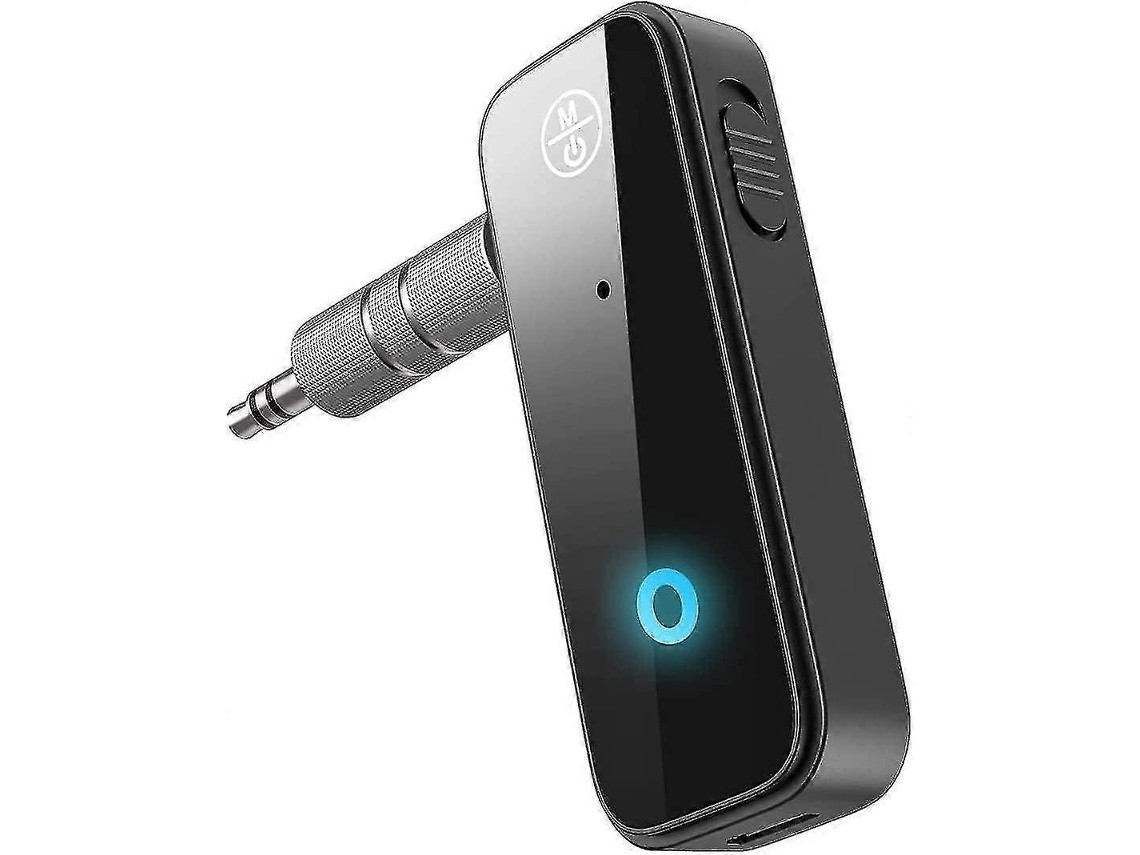 Bluetooth Car Receiver Adapter With Auxiliary Input, Compatible With Bluetooth 5.0 And Blue Transmitter.