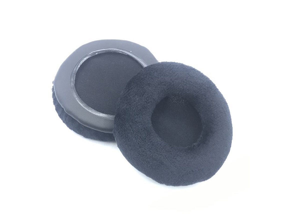Almofada Para Auscultadores Jbl T670nc De Orelhas De Espuma Macia Veludo Preto Sem Compartimentos Para Cartões