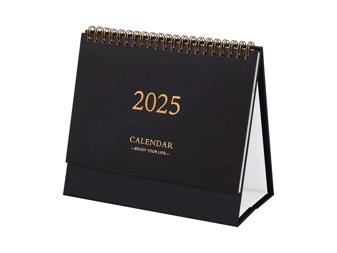 Calendário De Mesa 2025, Calendário Mensal Até Dezembro 2025, Pequeno E Com Design Temático, Calendário De Pé Para Casa E Escritório