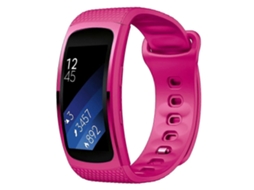 Pulseira De Silicone Para Samsung Gear Fit2 Pro, Tamanho: G (branca)
