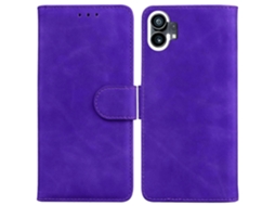 Capa De Celular Flip Em Couro Sintético Com Toque Suave E Cor Pura Para Celular.