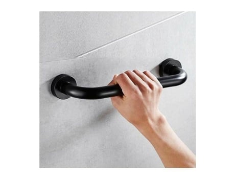 Punho Barra De Apoio Segurança Banheira Wc Banho Para Crianças Mulheres Pessoas Idosas, 30cm Preto Pzcc