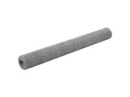 Vidaxl Rede De Arame P/ Galinheiro 25x1,2 M Aço Galvanizado Prateado