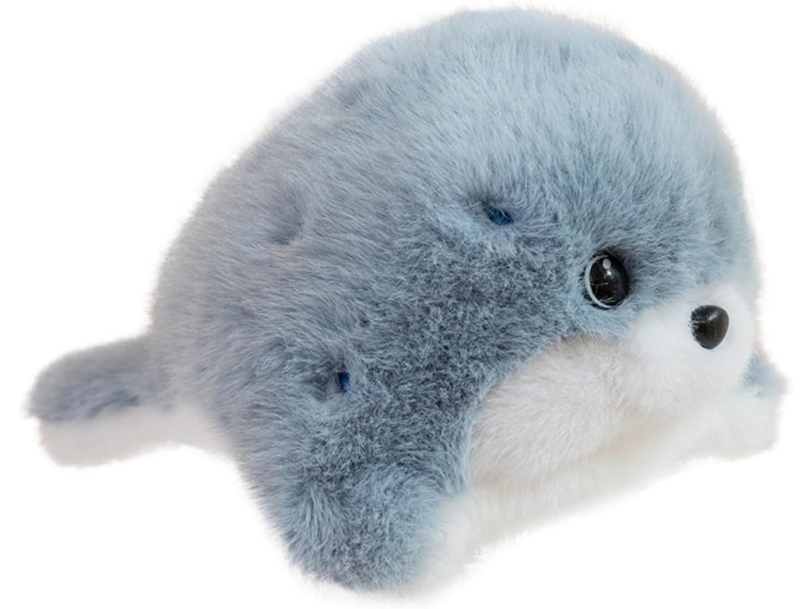 Brinquedo De Pelúcia Macio Foca, Bichinho Fofo Almofada Macia Animal