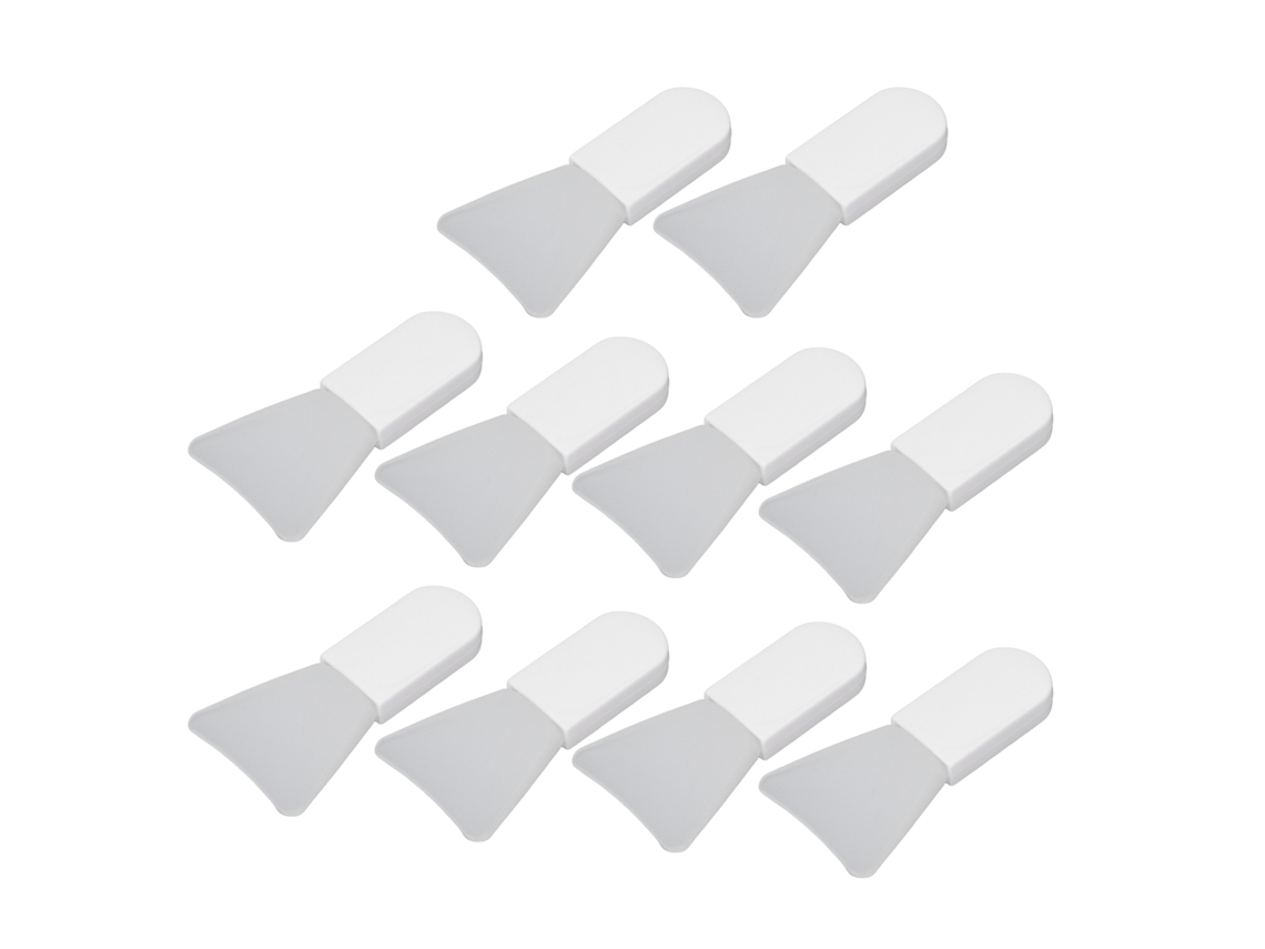 10 Peças De Aplicadores De Máscara Facial De Silicone Mini Suaves Para Skincare, Com Mão Ergonômica E Multiuso