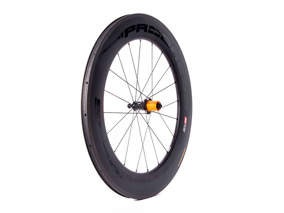 Roda Traseira Estrada Space Tubular Preto 9 X 130 Mm / Campagnoloprogress