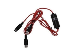 Cabo adaptador de entrada/saída MIDI USB de 5 pinos para laptop, Windows iOS e teclado de piano musical Slowmoose.