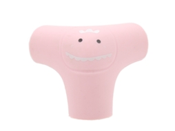 Mali 8 Protetores de Canto de Silicone Triangular para Bebê Segurança Mesa Móveis Rosa