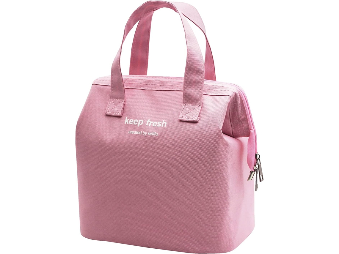 Lancheira Térmica Simples Bento BRILVIBERA (rosa)