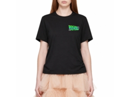 Rockinstone Back To The Future Movie Neon Bttf Black Adult T-shirt Size:m