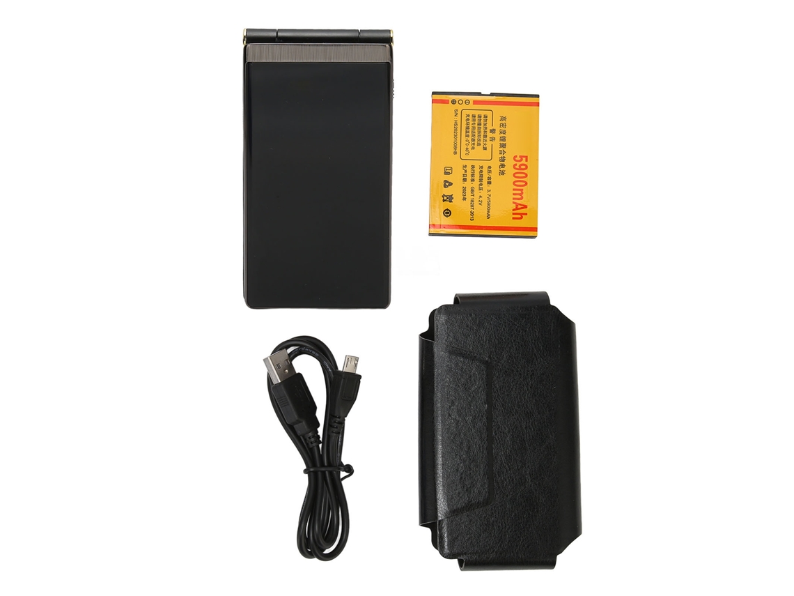 Telefone Clamshell Para Idosos Laxiscreed Com Botões Grandes E Fácil De Usar