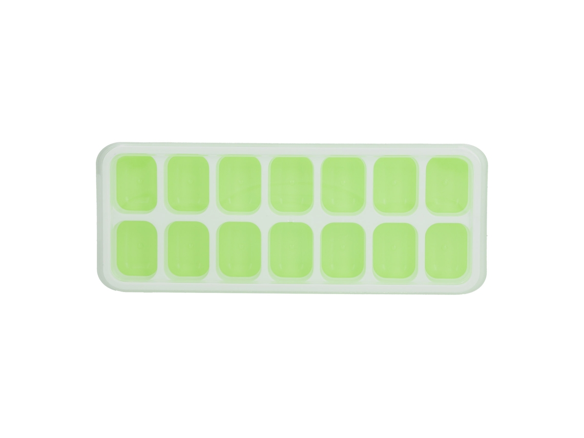 Molde De Gelo De Silicone Alimentar Com Tampa Desmontável Para Coquetéis Whiskey Verde