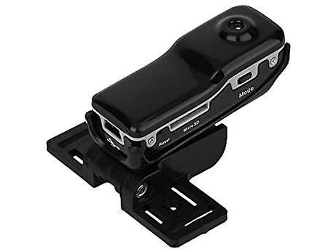 Mini Dv Camcorder Dvr de Alta Resolução Câmera Esportiva para Moto / Moto Gravador de Áudio e Vídeo Preto USHION