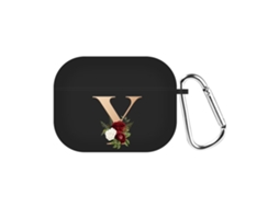 Capa De Silicone Com Letras Para Fones De Ouvido, Capa Protetora Para Airpods 1 E 2 Brilvibera
