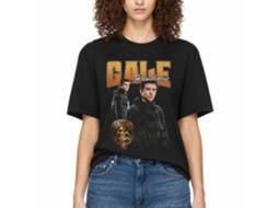 Rockinstone Hunger Games Movie Gale Duo Photo Black Adult T-shirt Size:l