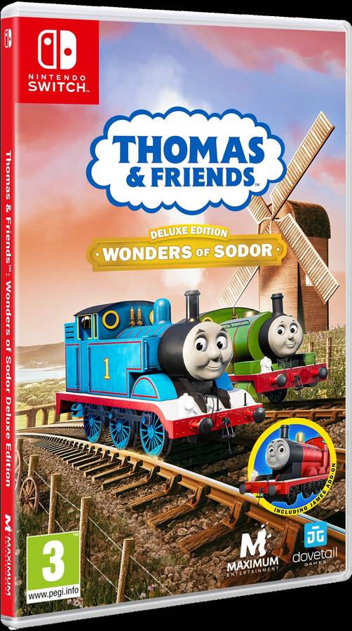 Pré-venda Jogo Nintendo Switch Thomas e Friends: Wonders of Sodor - Deluxe Edition
