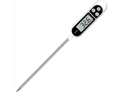 Termômetro Digital de Cozinha, Doméstico, Forno, Culinário, Sonda Longa, Pro Teção Contra Corrosão, Alternânci GOKOCO