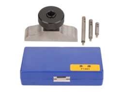 Base Para Indicador Dial De Profundidad De Acero Inoxidable Templado Con 3 Varillas Extensibles 63x17mm/2.5x0.7in