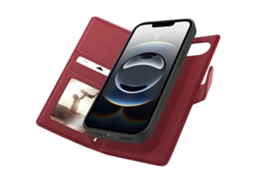 Bolsa Carteira Para Iphone 16e Proteção Anti-rfid Com Capa Removível