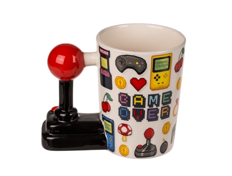 Caneca Fantasy Joystick / Dimensões: 13,5 X 15,5 X 8,5 Cm OUT OF THE BLUE