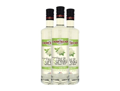 Licores CHERRY ROCHER Fleur de Sureau (0.7 L - 3 Unidades)