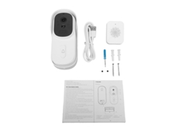 A Campainha De Porta Sem Fio Visual (smart Wifi, Interfone De Duas Vias)