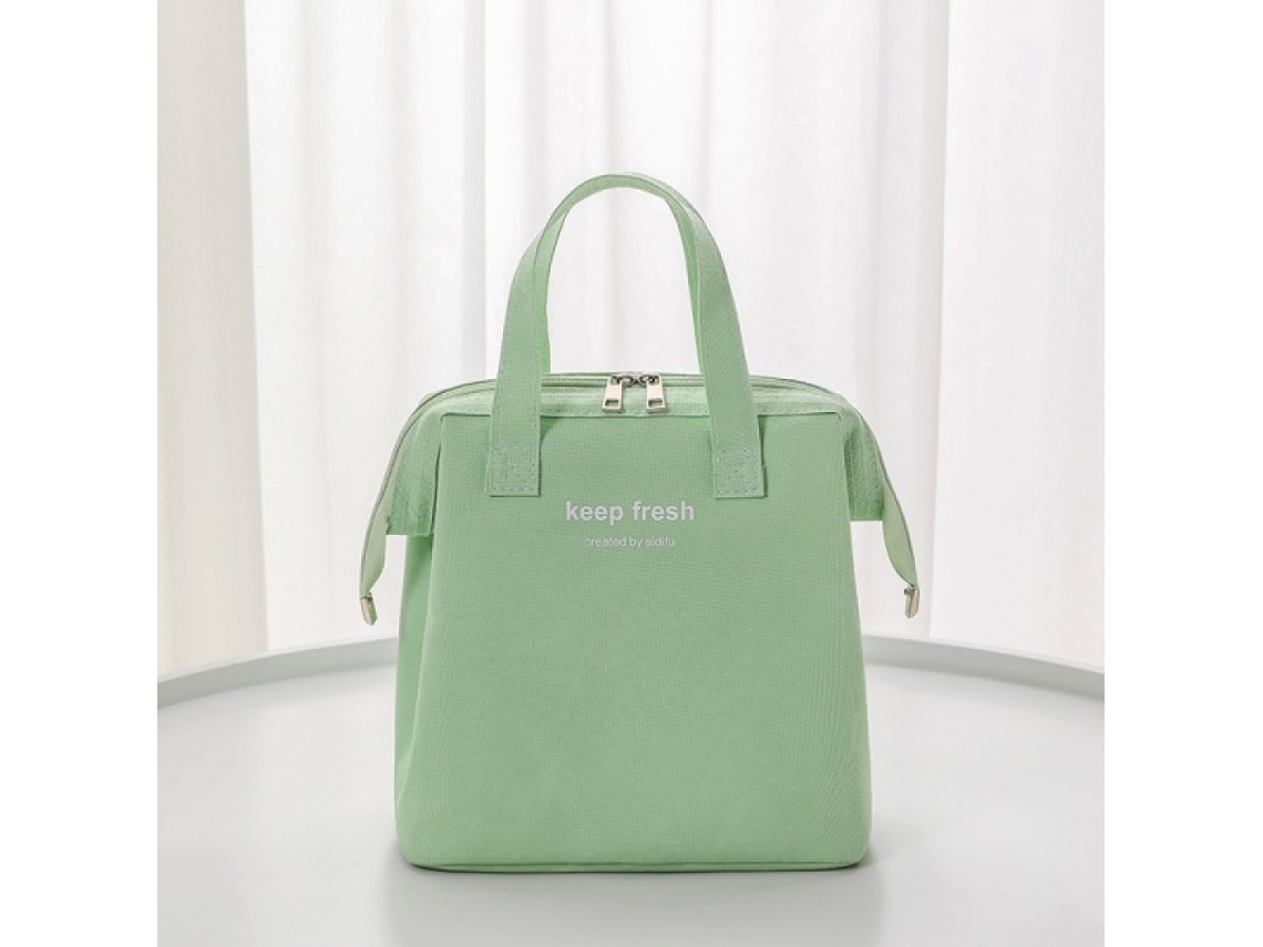 Bolsa Térmica para Almoço Bento BRILVIBERA (verde Claro)